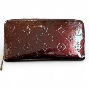 Louis Vuitton Vernis Zippy Wallet in Amarante – Excellent Condition ✨